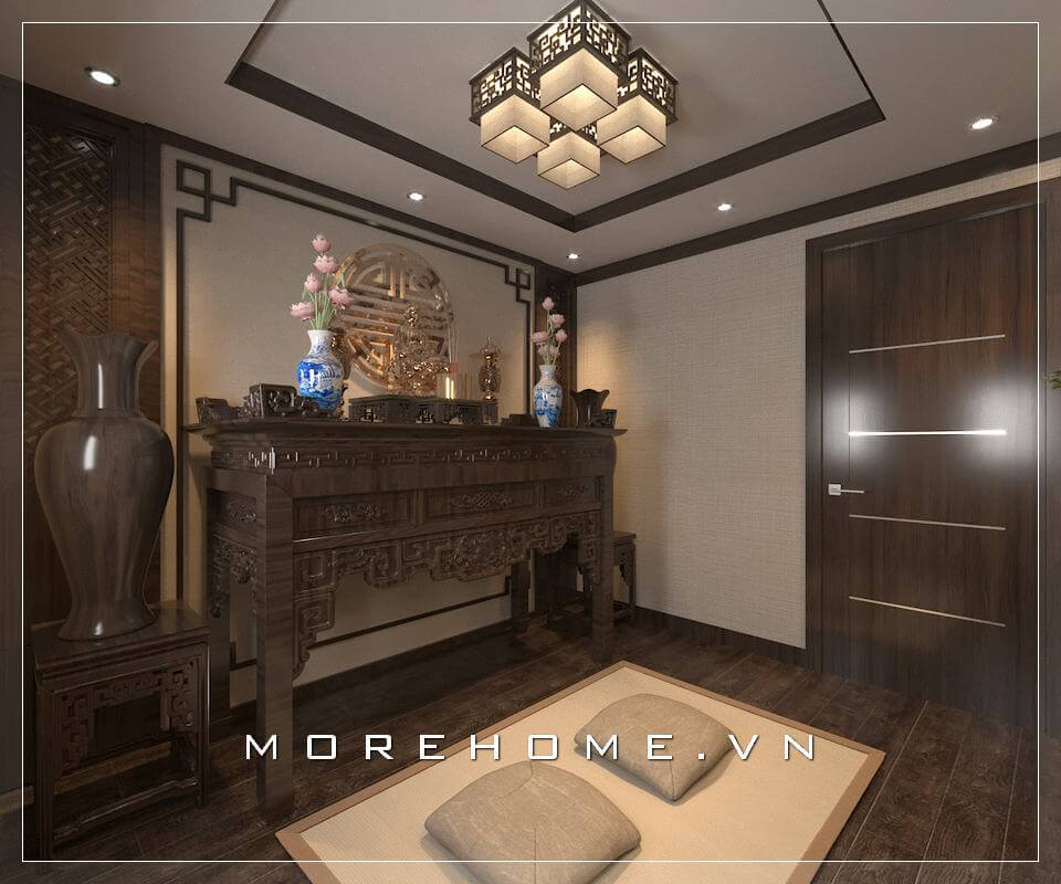 Phòng thờ biệt thự